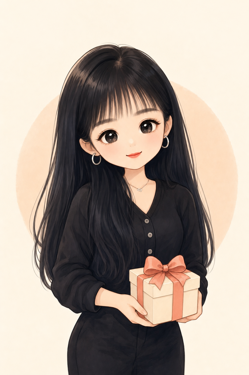 高老师的生日 Q 版立绘